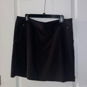 Black Mini Golf Skirt